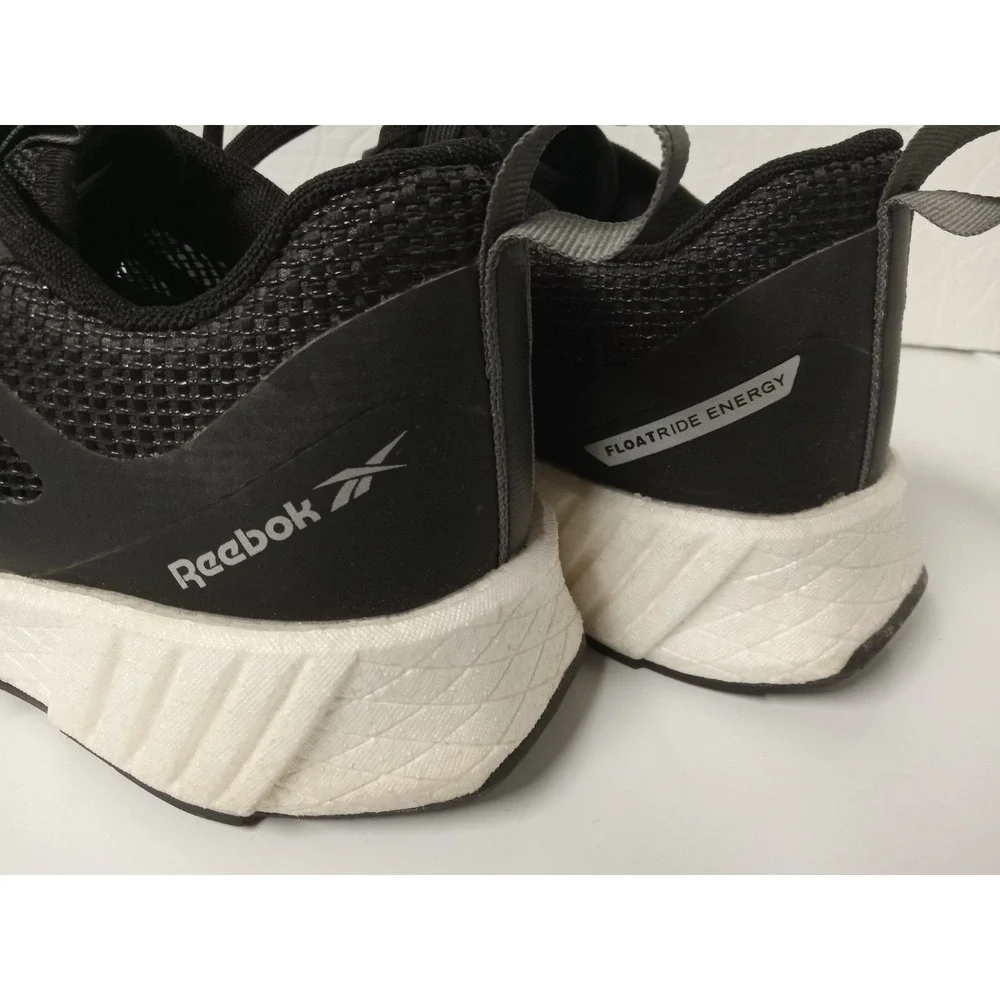 Reebok Men's Safety Toe Work Shoes Black White Mens 8 Women 10 ASTM F2413-18